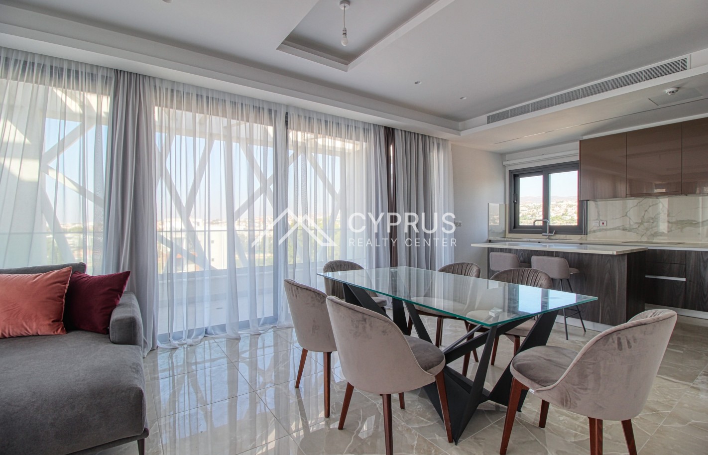 Penthouse in Limassol with 3 bedrooms, Potamos Germasogeia - фото 2