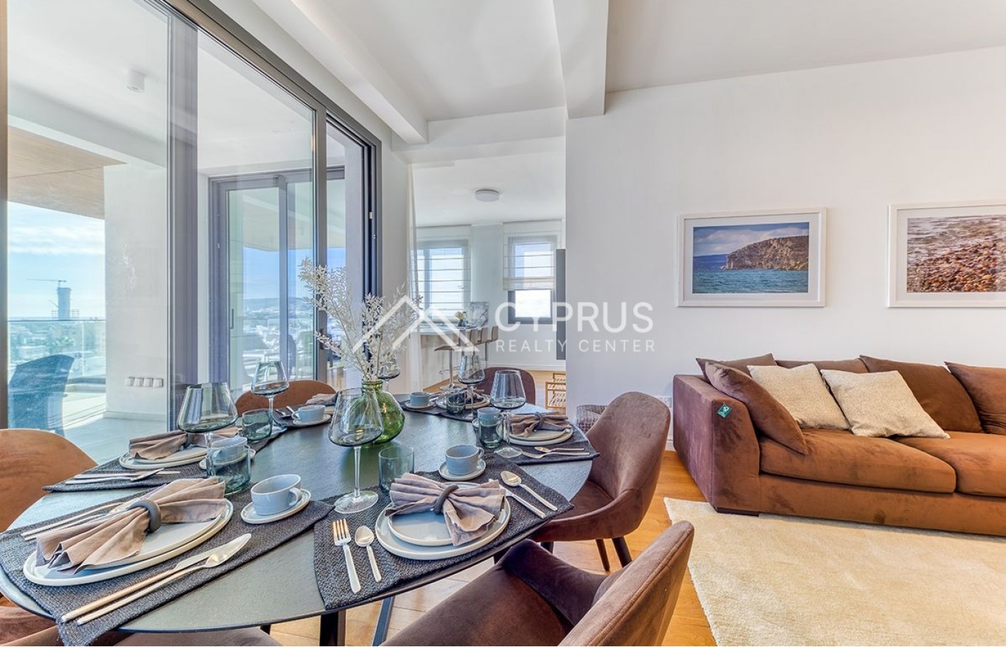 Penthouse in Limassol with 4 bedrooms, Germasogeia - фото 1