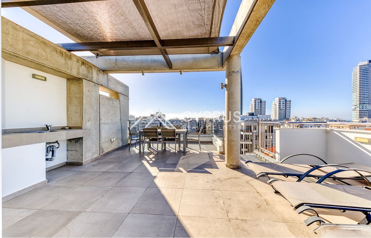 Penthouse in Limassol with 2 bedrooms, Neapolis - фото 22