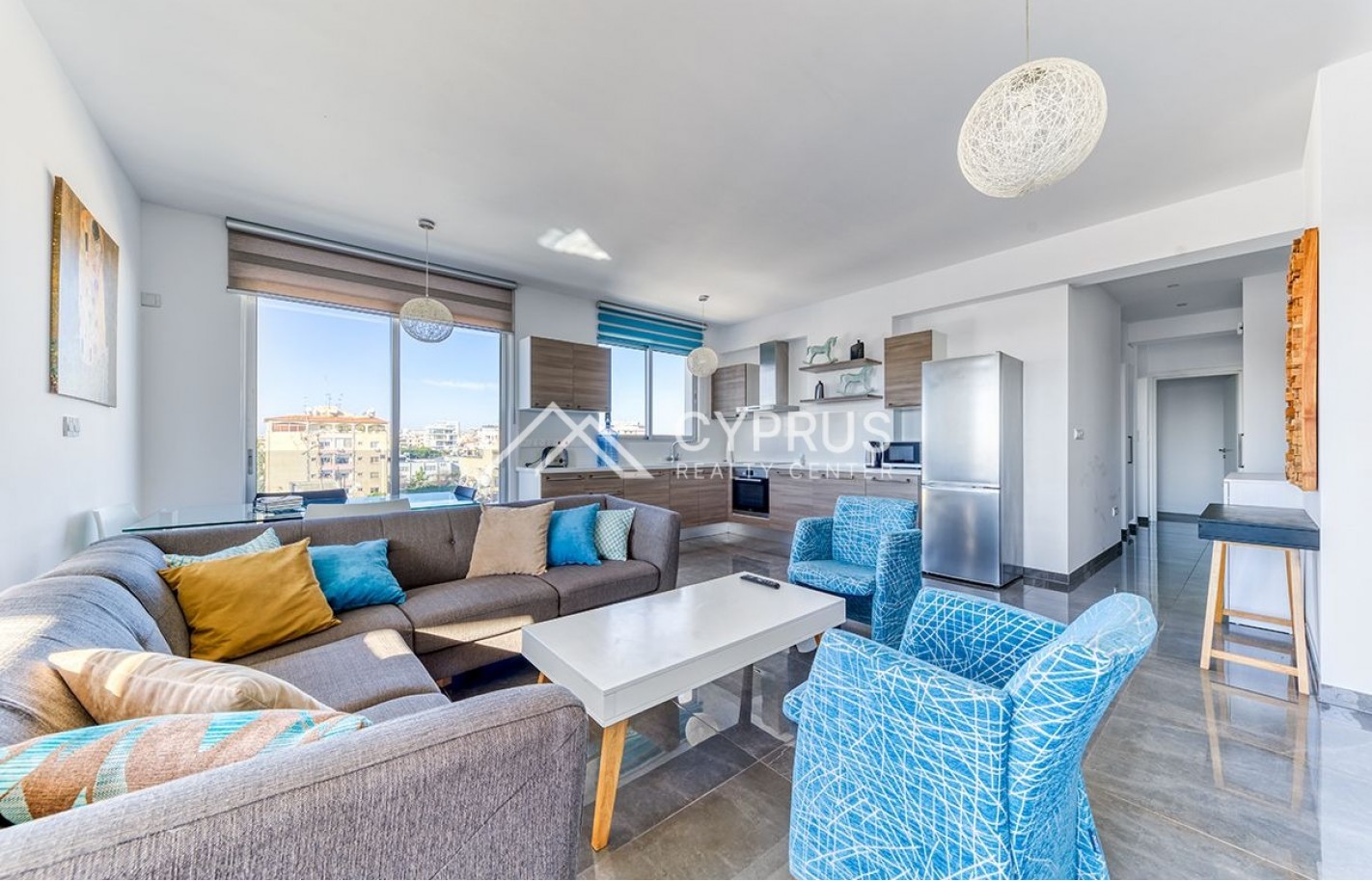 Penthouse in Limassol with 2 bedrooms, Neapolis - фото 1