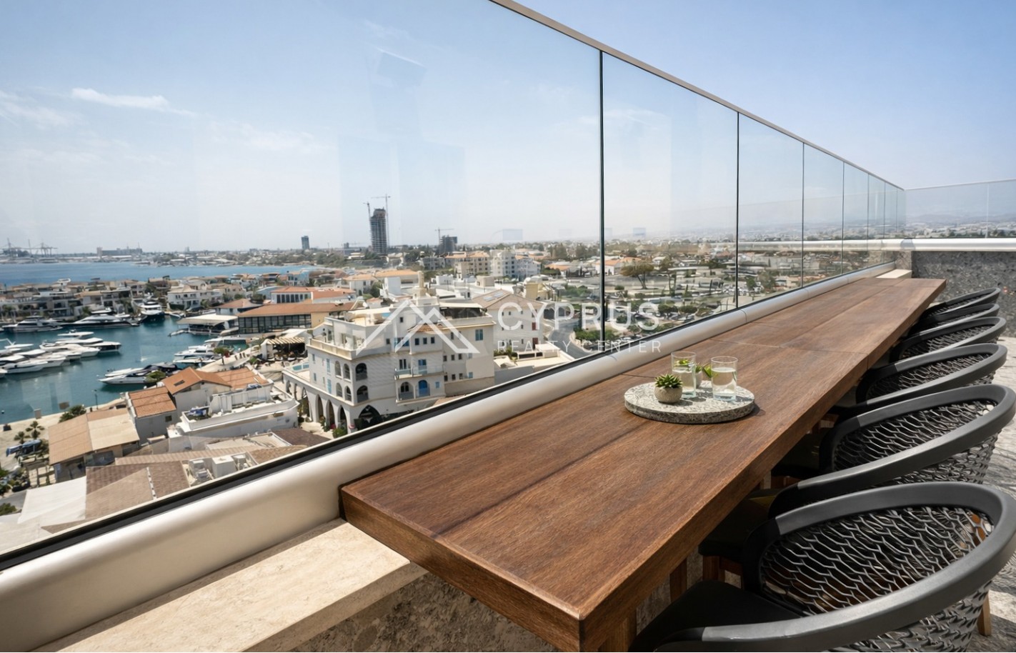 Four bedroom penthouse in Limassol, Limassol Marina