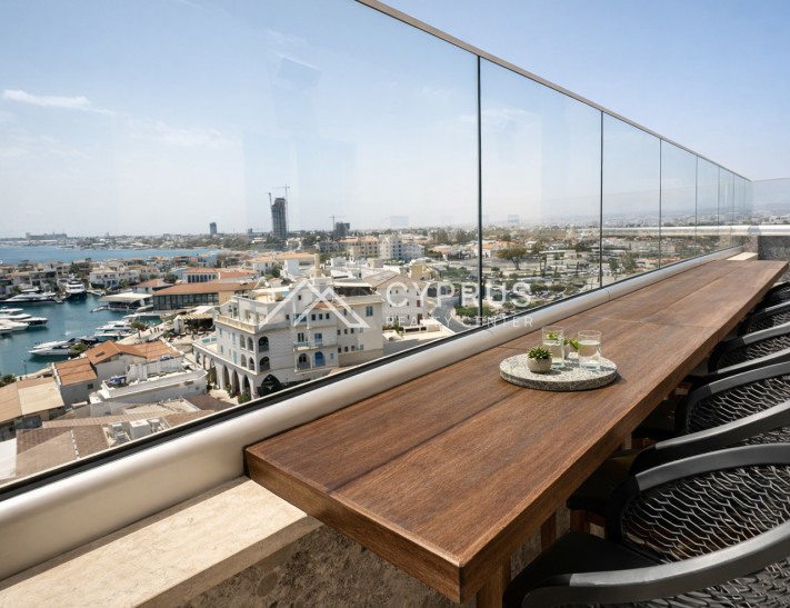 Four bedroom penthouse in Limassol, Limassol Marina