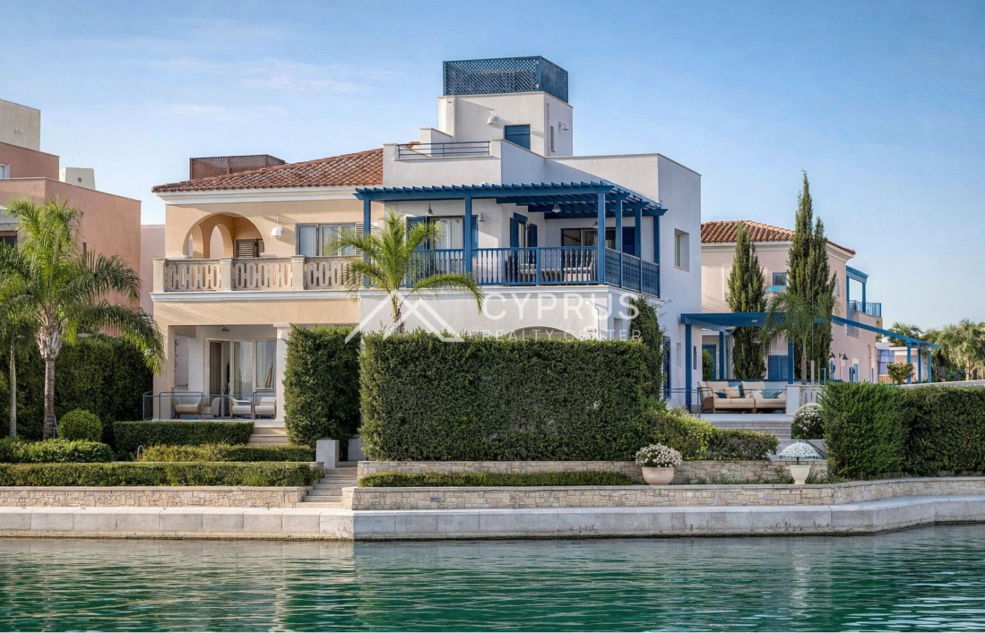 Luxury villa with 3 bedrooms in Limassol, Limassol Marina