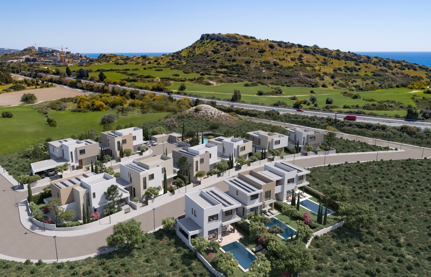 Villa in Limassol with 4 bedrooms, Agios Tychonas