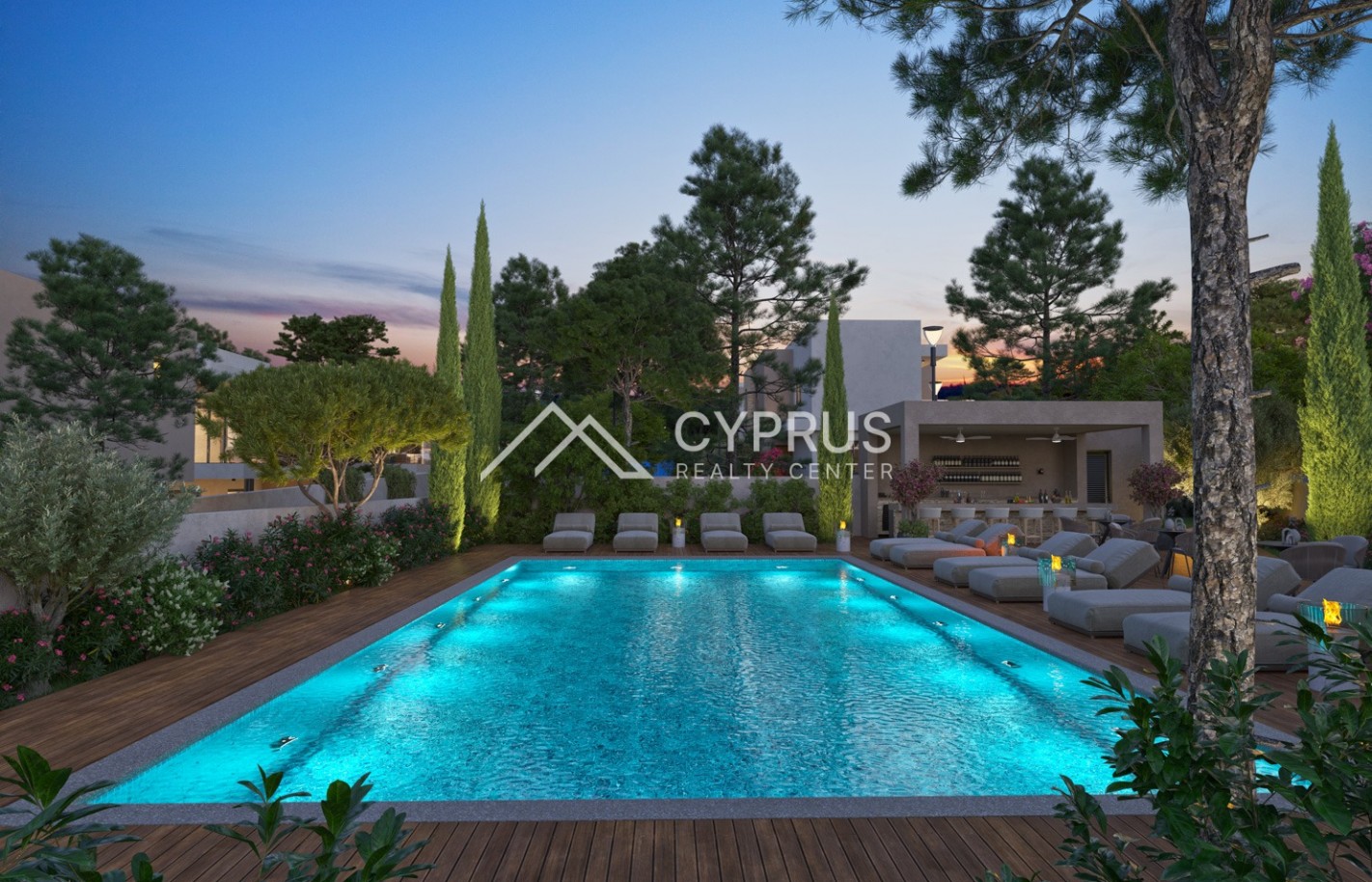 Villa in Limassol with 4 bedrooms, Agios Tychonas - фото 8