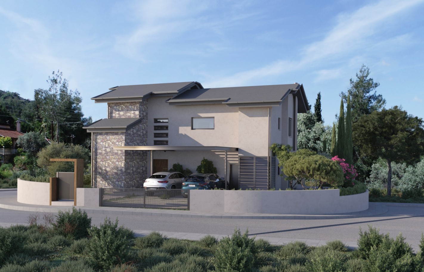 Вилла в Лимассоле с 5 спальнями, Trimiklini