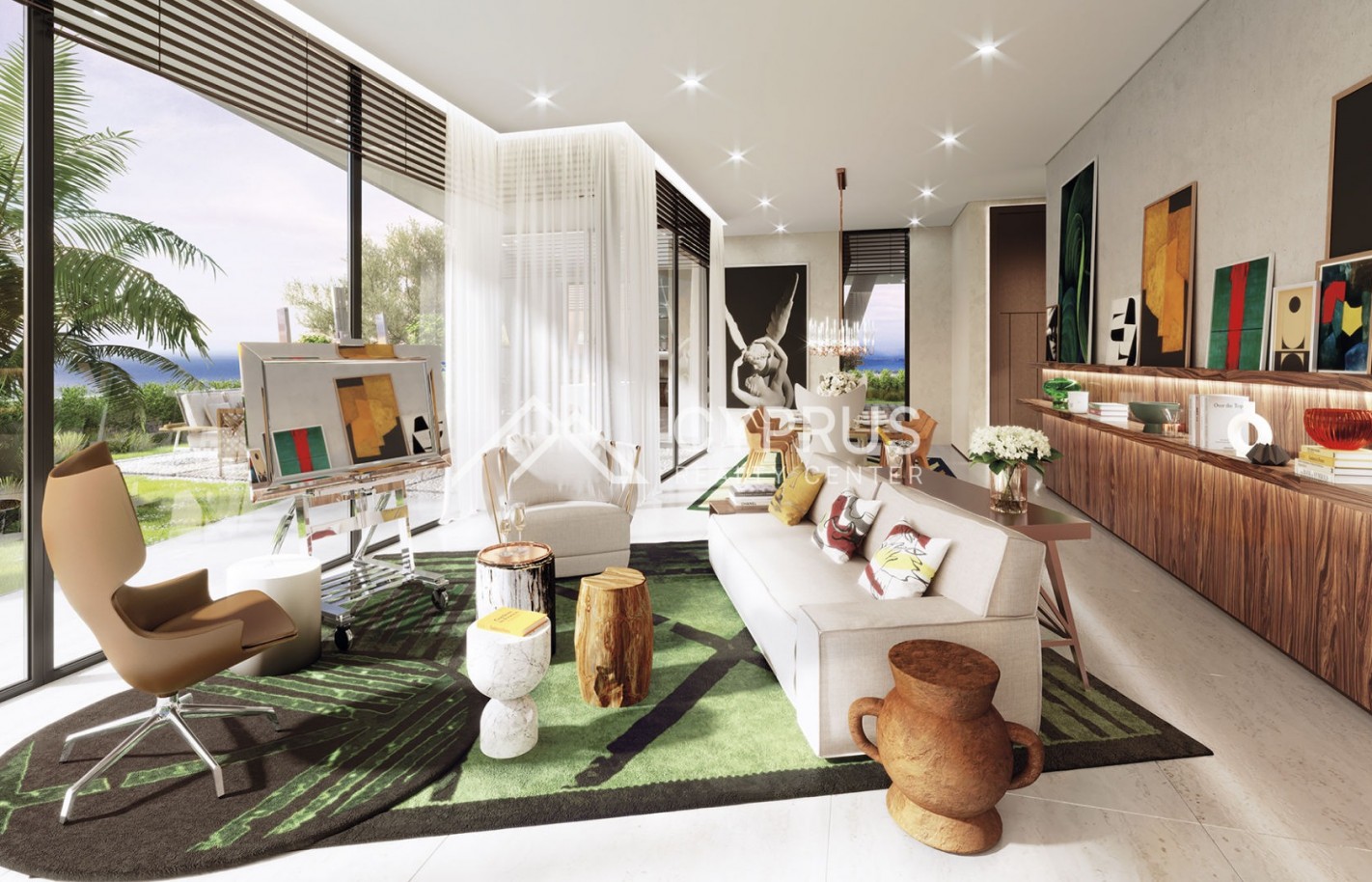 Luxury 3 bedroom villa in Limassol, Pyrgos - фото 3