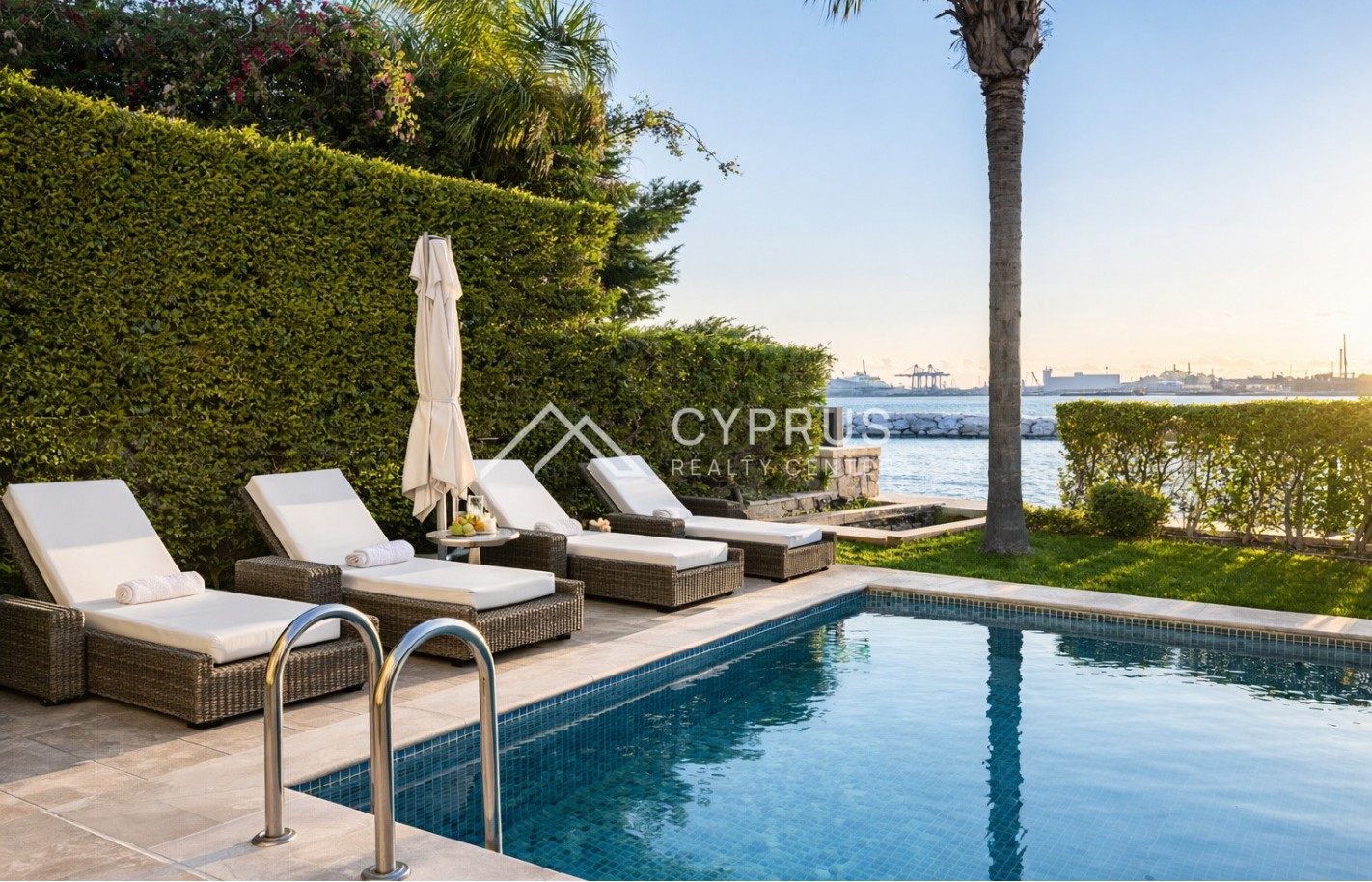 Beach villa in Limassol with 5 bedrooms, Limassol Marina - фото 9