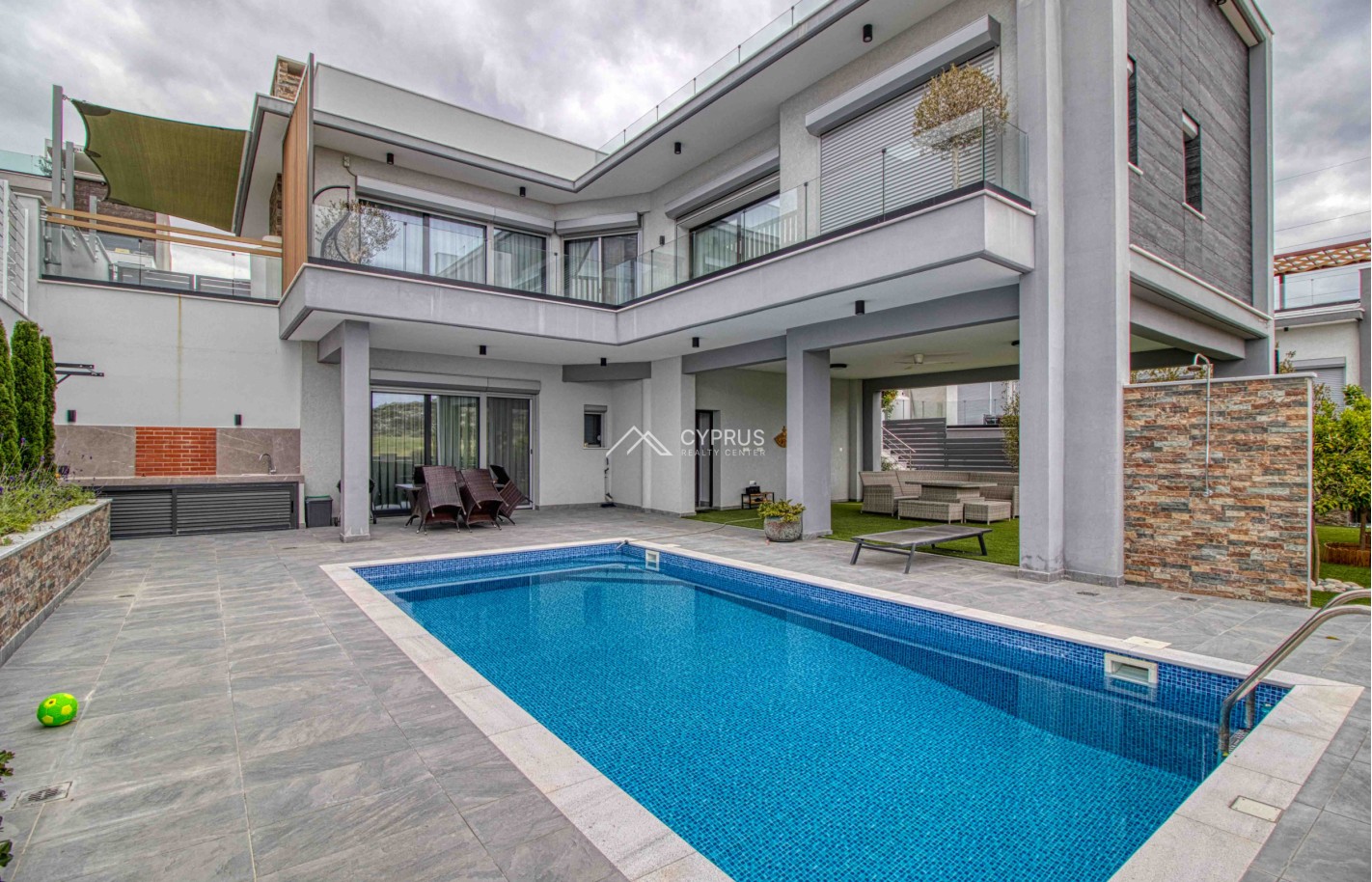 Villa in Limassol with 4 bedrooms, Parekklisia - фото 10