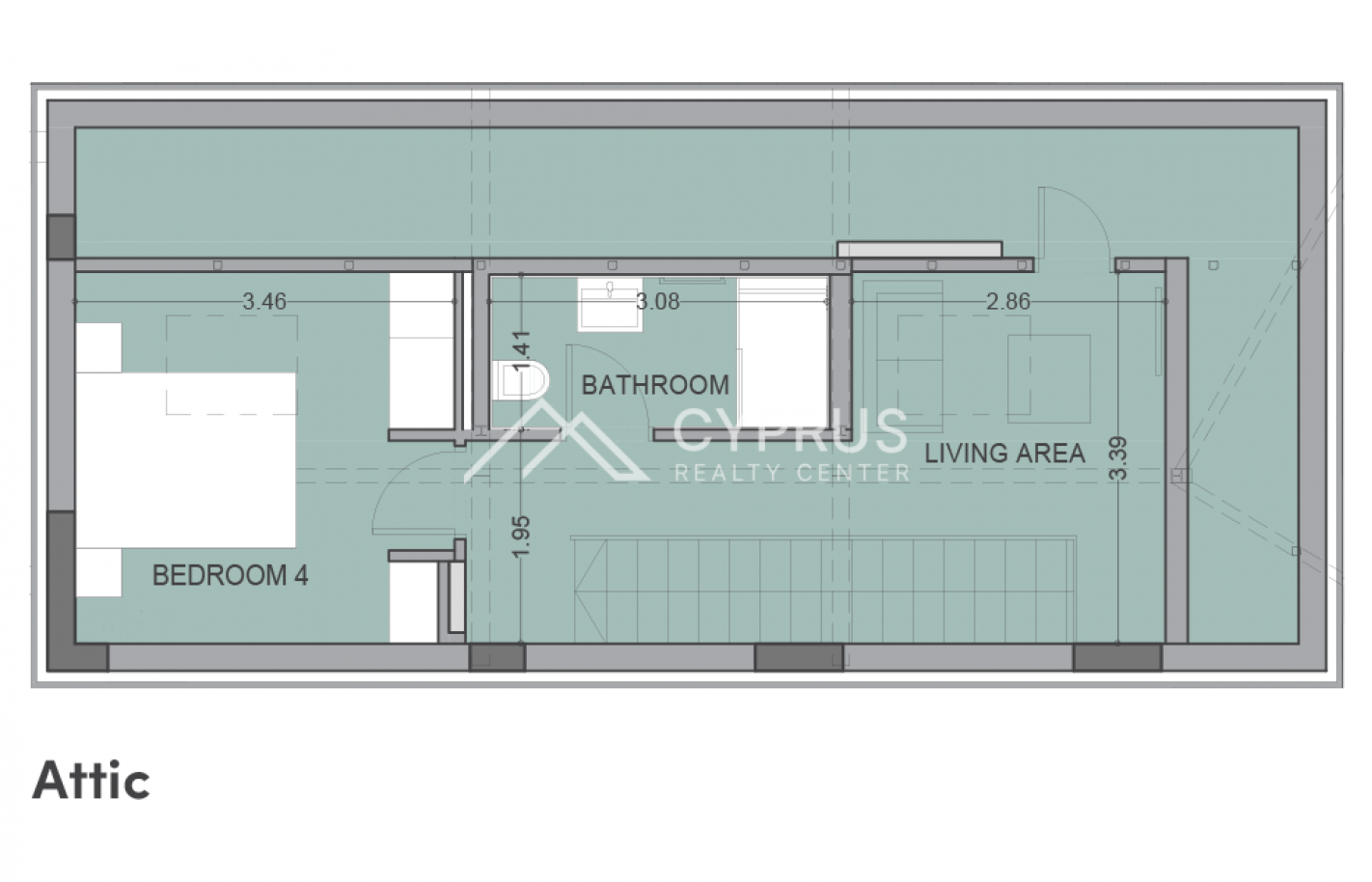 Three bedroom villa in Troodos, Prodromos - фото 11