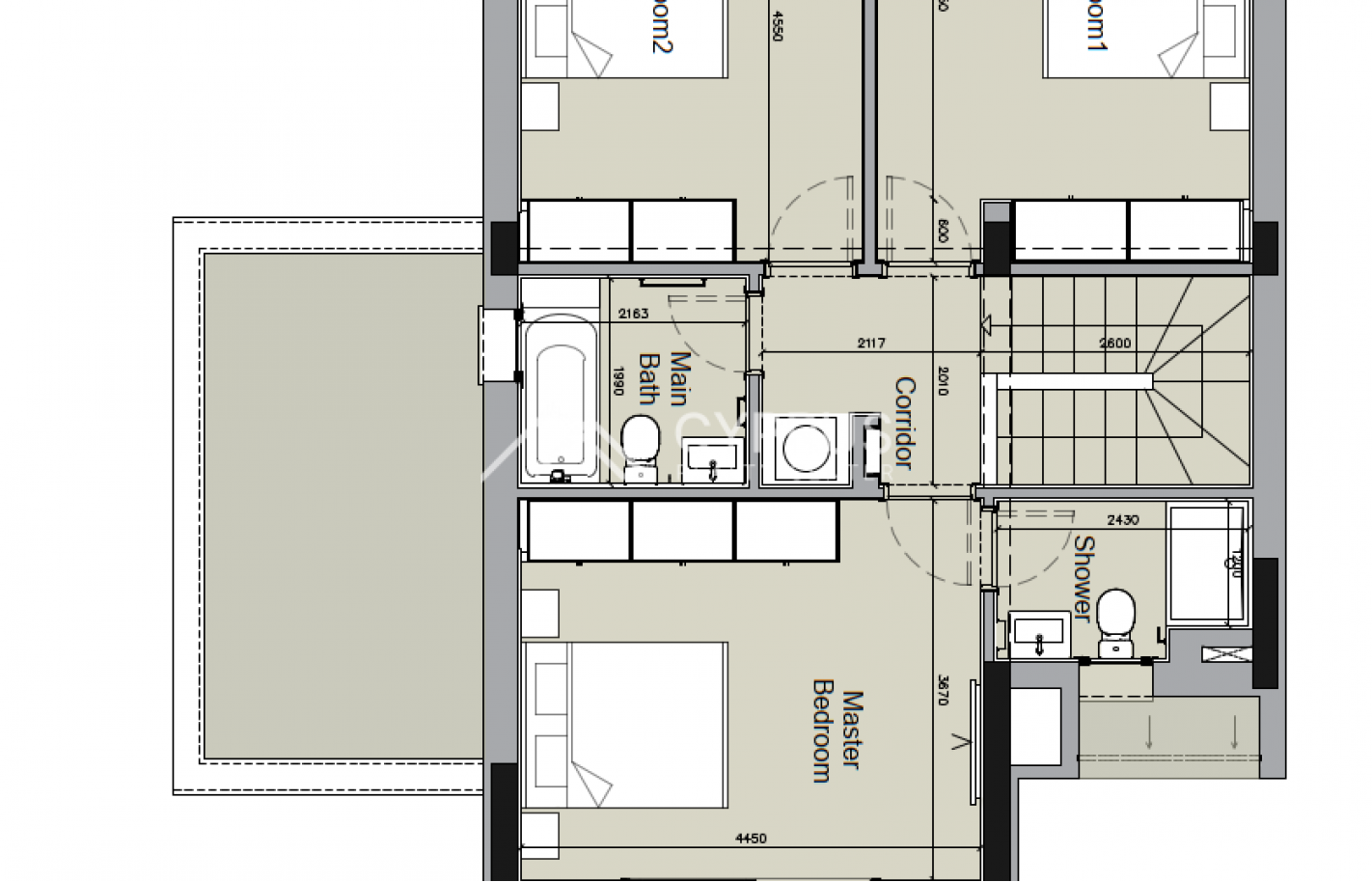 Three bedroom villa in Larnaca, Oroklini - фото 14