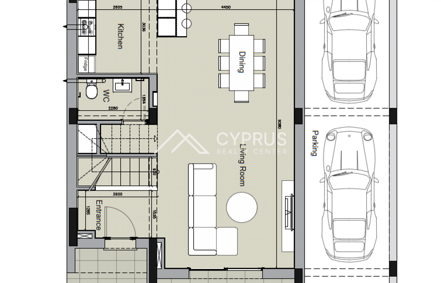 Three bedroom villa in Larnaca, Oroklini - фото 12