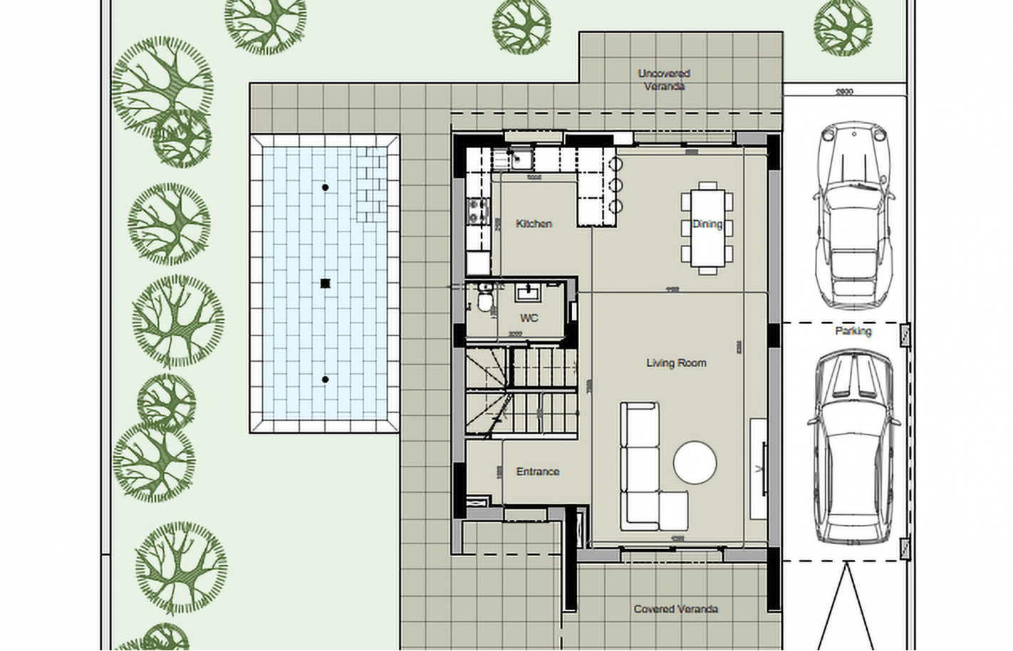 Three bedroom villa in Larnaca, Oroklini - фото 14