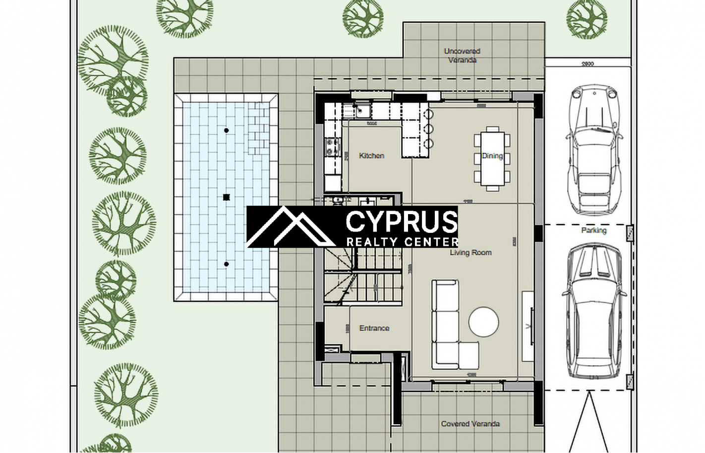 Three bedroom villa in Larnaca, Oroklini - фото 14