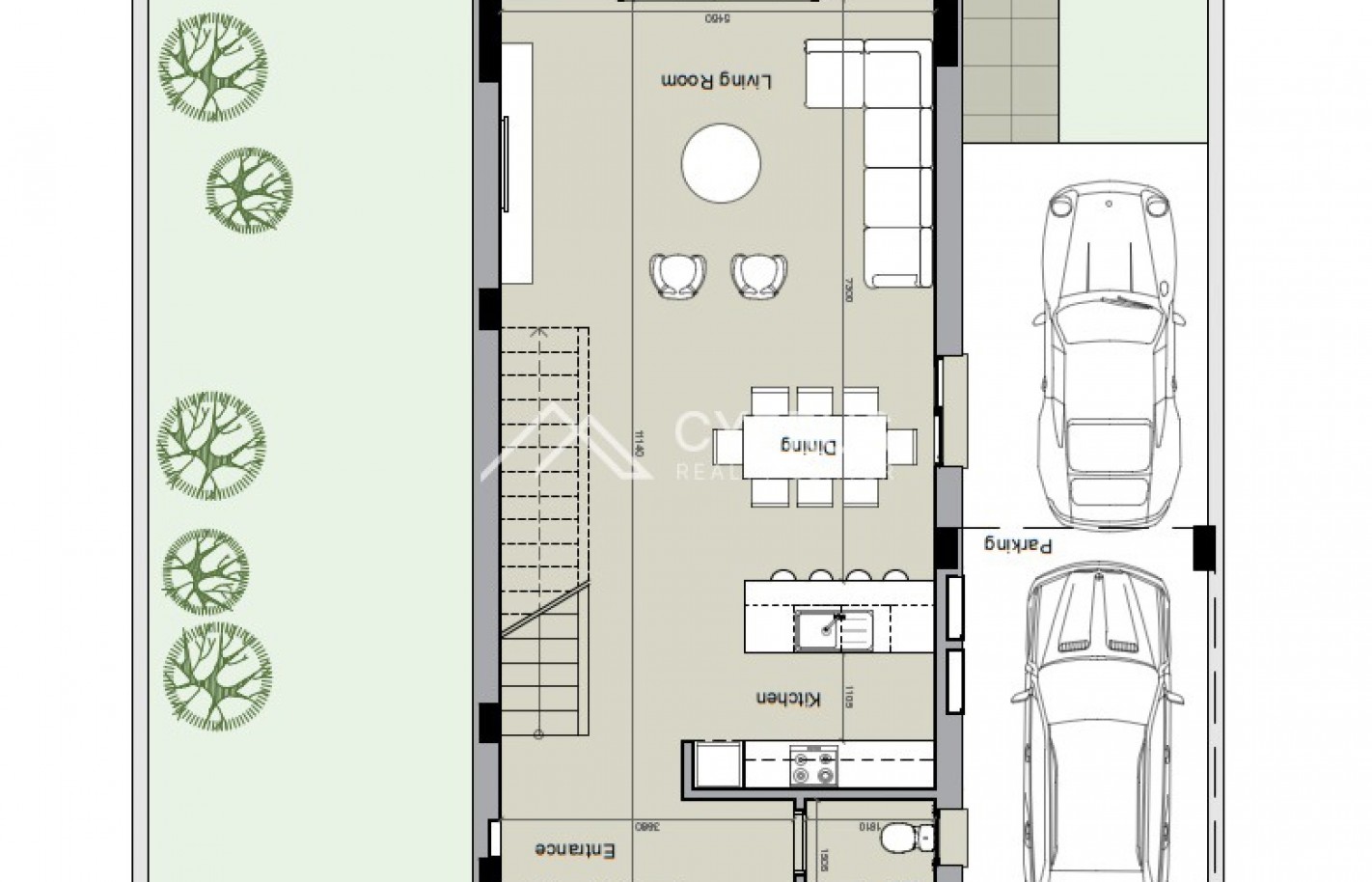 Three bedroom villa in Larnaca, Oroklini - фото 15