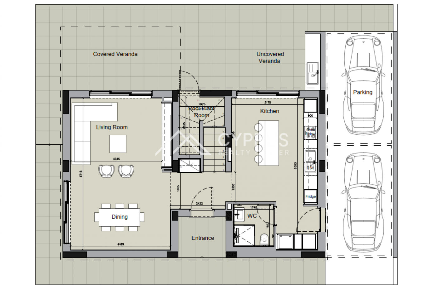 Four bedroom villa in Larnaca, Oroklini - фото 16