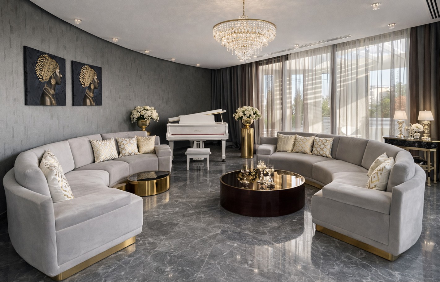 Роскошная вилла в Лимассоле с 5 спальнями, Potamos Germasogeia - фото 22