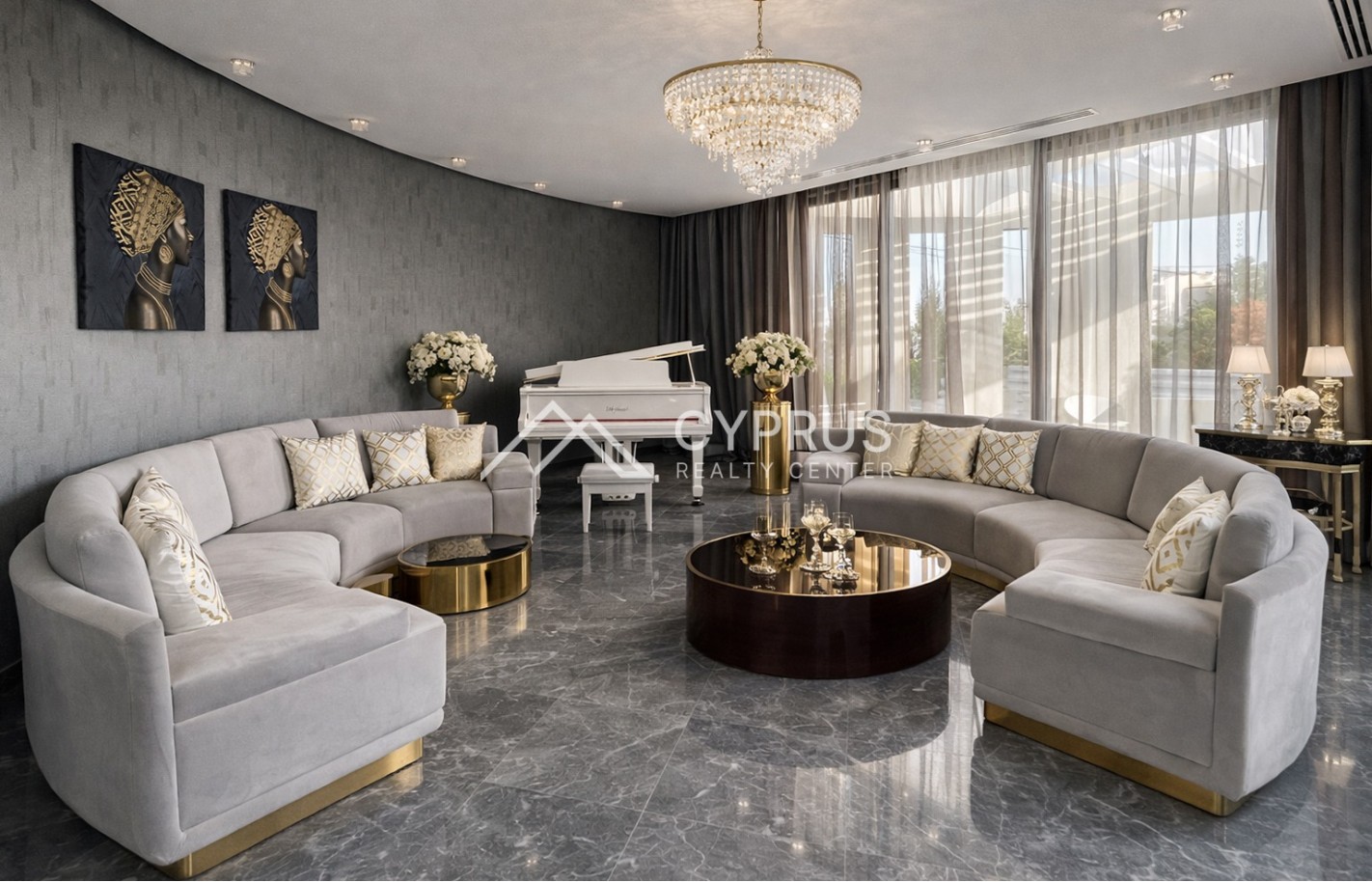 Роскошная вилла в Лимассоле с 5 спальнями, Potamos Germasogeia - фото 18