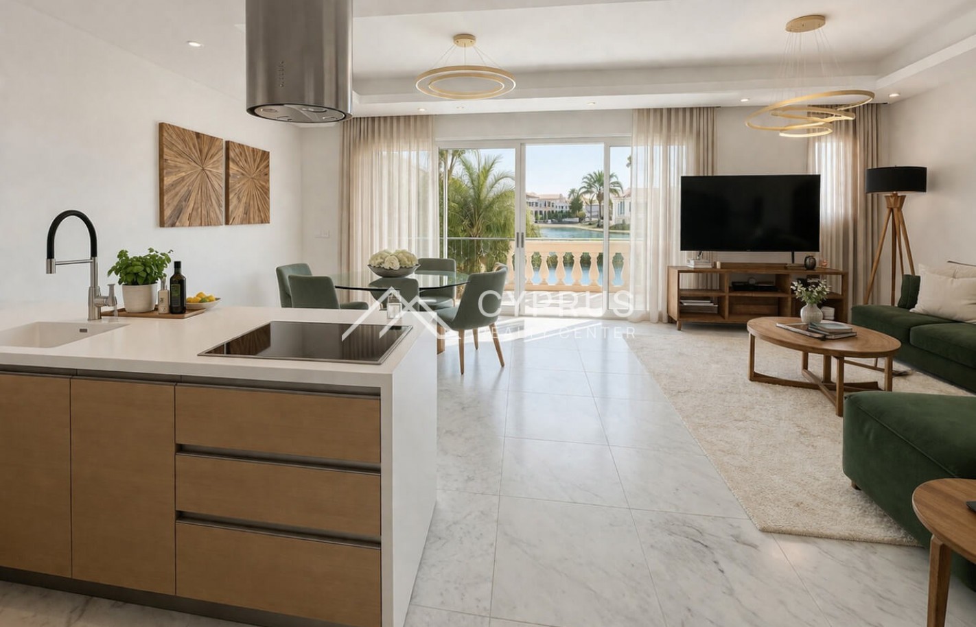 Вилла в Лимассоле с 3 спальнями, Limassol Marina