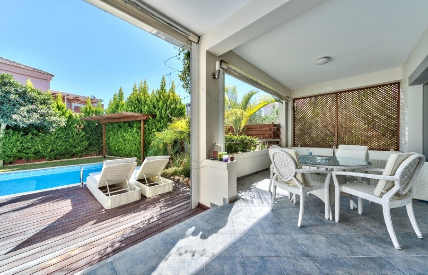 Вилла с 4 спальнями в Лимассоле, Amathusia - фото 12