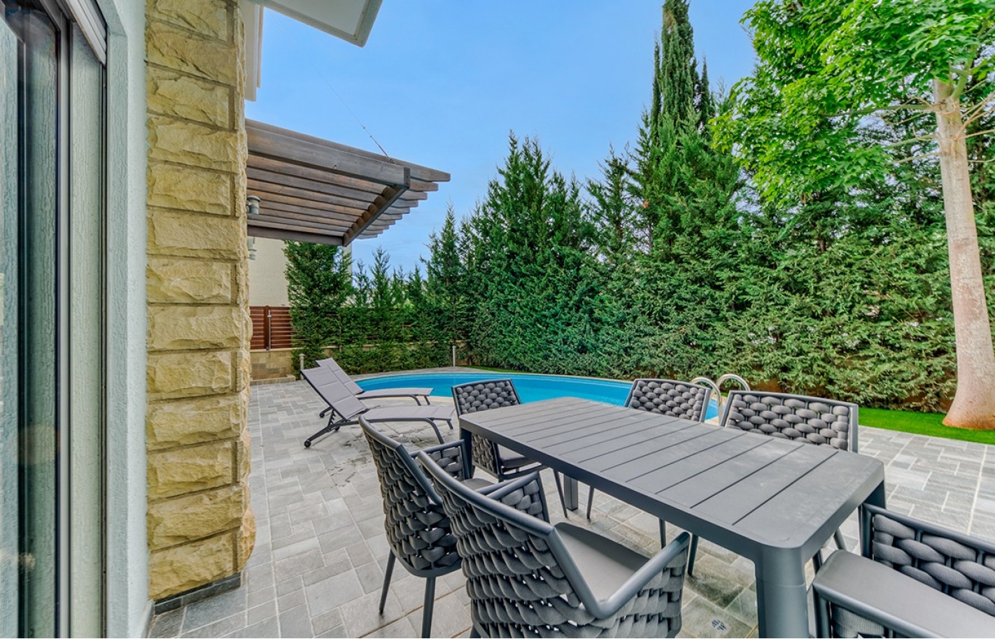 Трехспальная вилла в Лимассоле, Agios Tychonas - фото 30