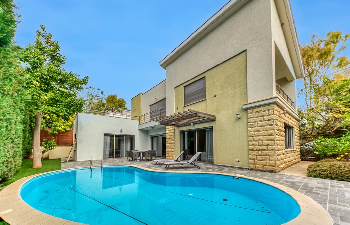 Трехспальная вилла в Лимассоле, Agios Tychonas - фото 19