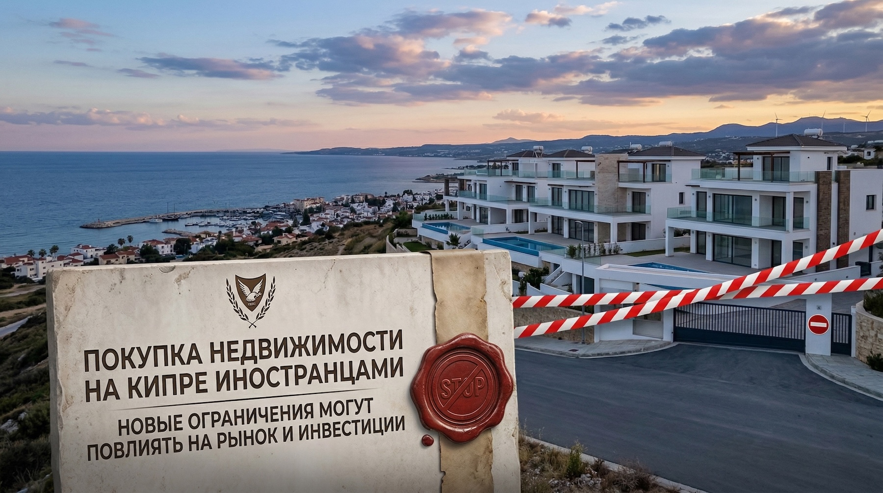 Покупка недвижимости на Кипре иностранцами: новые ограничения могут повлиять на рынок