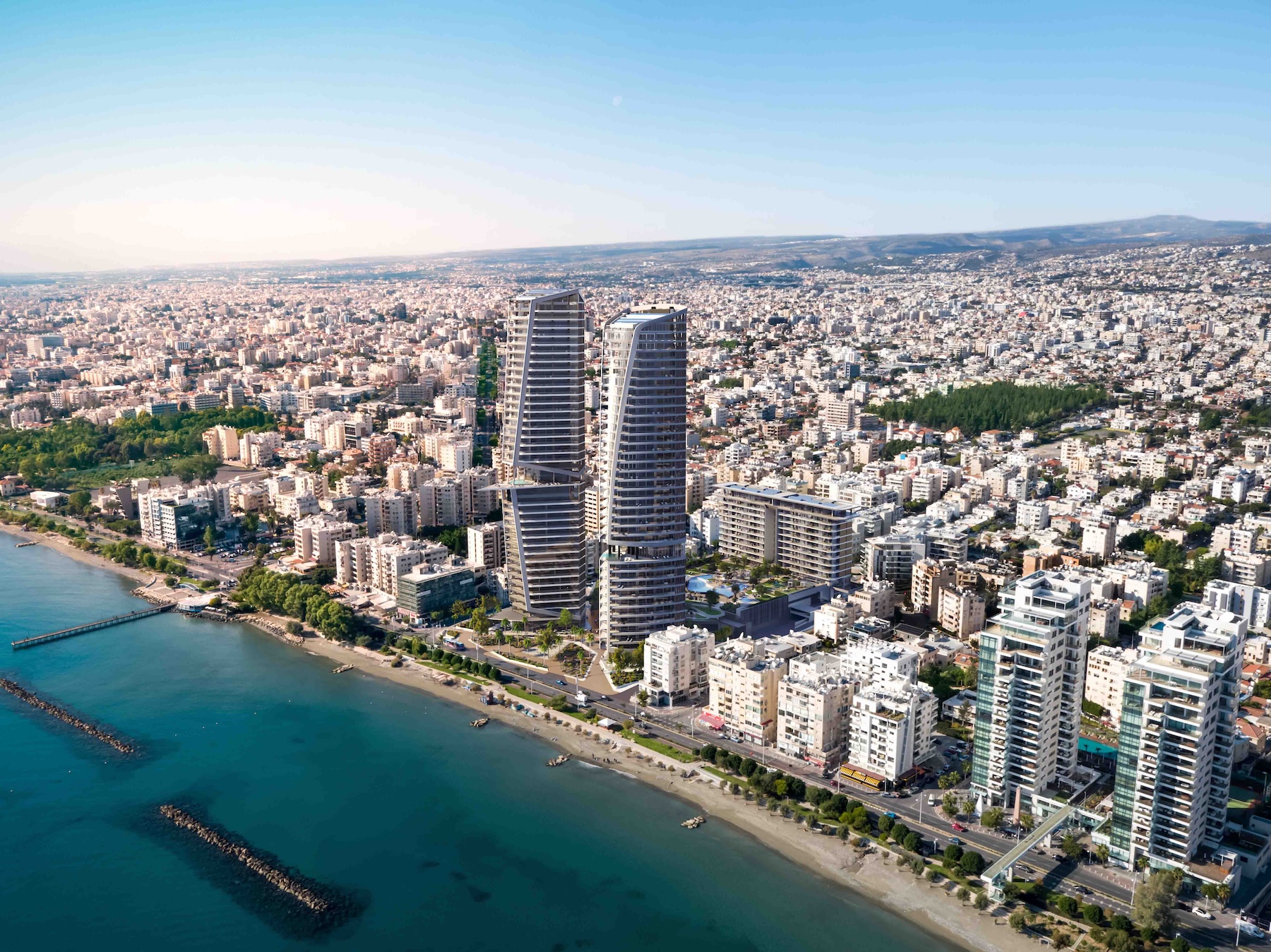 Trilogy Limassol Seafront - строительство завершается июнь 2026 Trilogy Limassol Seafront - строительство завершается июнь 2026