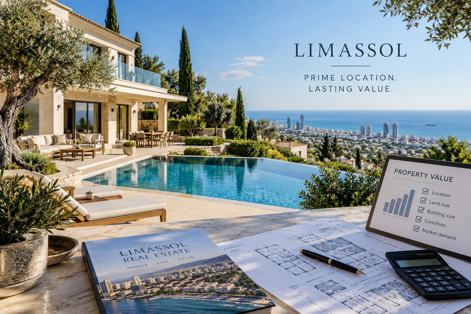 Как правильно оценить виллу с участком в Лимассоле: формула цены и факторы ликвидности