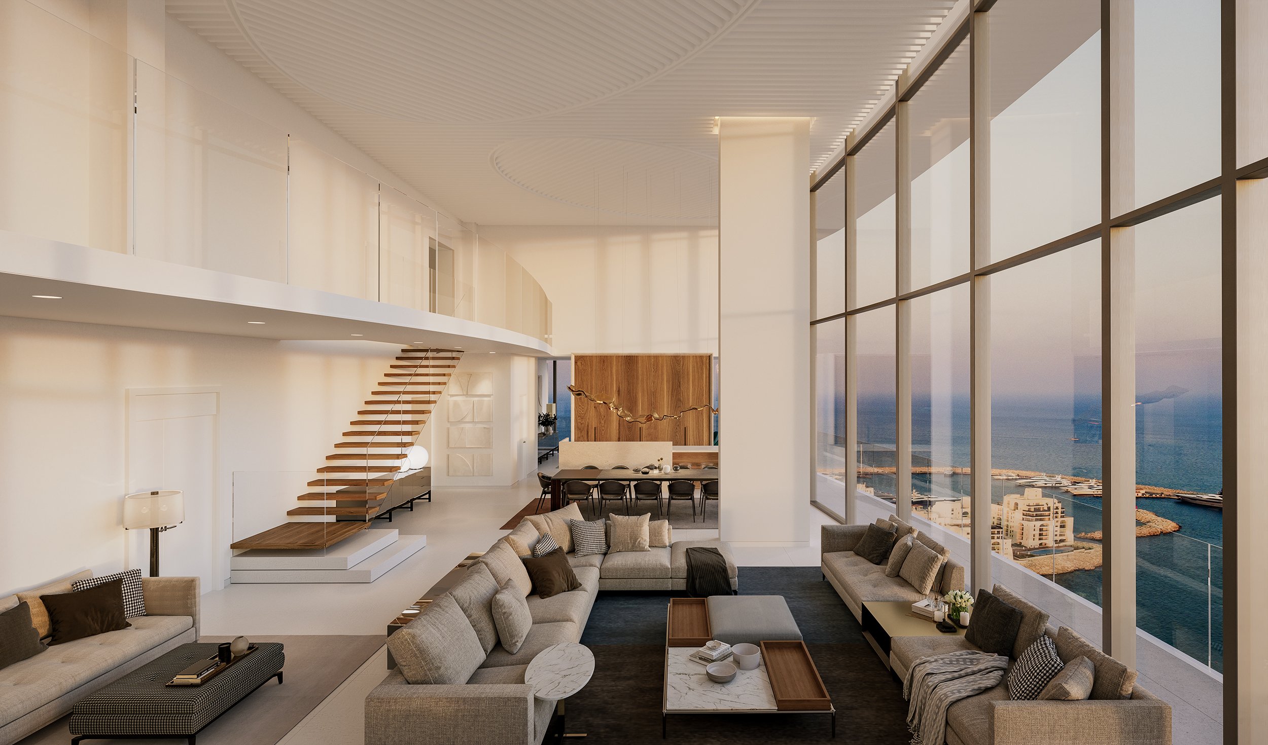 Инфраструктура и спа-комплекс Limassol Blu Marine